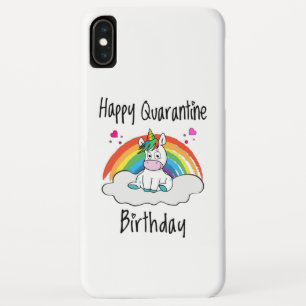 Quarantäne Birthday Unicorn Regenbogen Case-Mate iPhone Hülle