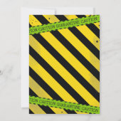 Quarantäne Drive-by-Geburtstagsparade Einladung (Rückseite)