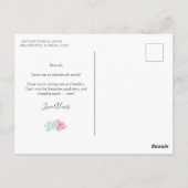 Quarantäne Erfolg ohne Sie | Funny Vermisst You Postkarte (Rückseite)