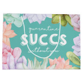 Quarantäne Erfolg ohne Sie Große Geschenktüte (Rückseite)