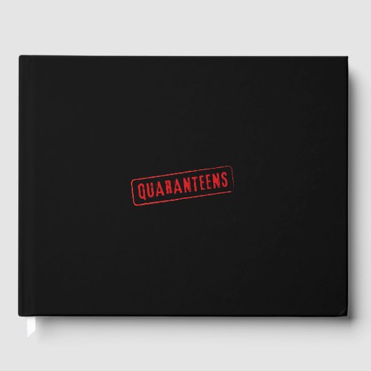 Quarantäne Gästebuch (Vorderseite)