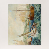 Quarantäne, Insel Staten 1833 Puzzle (Vertikal)