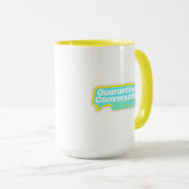 Quarantäne-Konversationen COVID-19 Tasse (VorderseiteRechts)