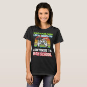 Quarantäne-Level bis zur High School T-Shirt (Vorne ganz)