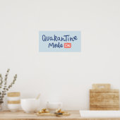 Quarantäne-Modus Ein Poster (Küche)