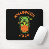 Quarantäne-o-ween frankenstein with Mask' Collecta Mousepad (Mit Mouse)