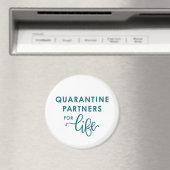 Quarantäne-Partner für das Leben | Coronavirus Magnet (In Situ (Geschirrspüler))