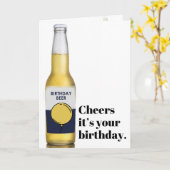 Quarantäne Spaß Birthday Card Karte (Gelbe Blume)