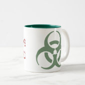 Quarantäne-Tasse Zweifarbige Tasse (VorderseiteRechts)