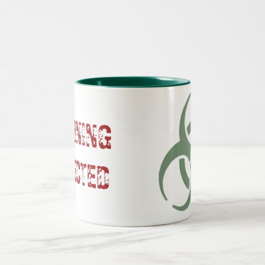 Quarantäne-Tasse Zweifarbige Tasse (Mittel)