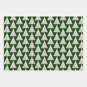 Quarantäne Trio COVID Pandemic Weihnachts-Set Gesc Geschenkpapier Set (Vorderseite 2)