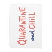 Quarantäne und Chill Magnet (Vertikal)