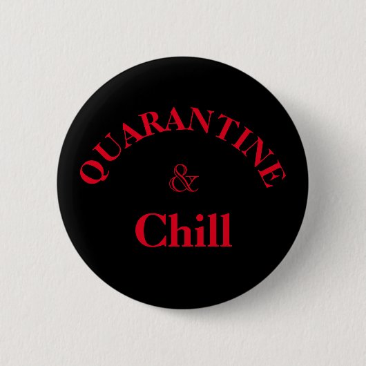 Quarantäne und Kälte Button (Vorderseite)