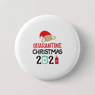 Quarantäne Weihnachten 2021-Weihnachten-Sonne Button