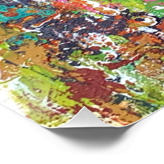 Quarantäneperfektes Poster (Ecke)