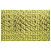 Quarantänerband auf schwarz stoff (Yard (91,4 cm))