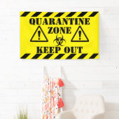 Quarantänezone Banner (Insitu)