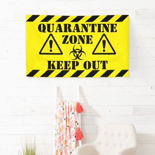 Quarantänezone Banner (Insitu)