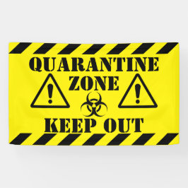 Quarantänezone Banner