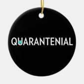 Quarantenial Keramik Ornament (Vorne)