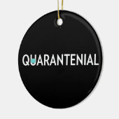 Quarantenial Keramik Ornament (Links)