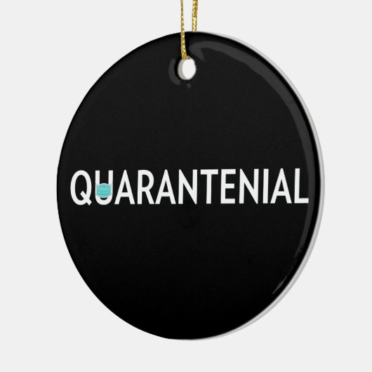 Quarantenial Keramik Ornament (Links)