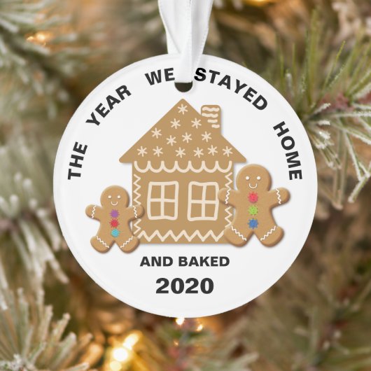 Quarantine 2020 Covid Christmas Tree Ornament (Baum)