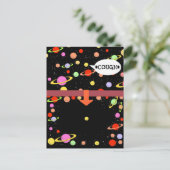 QUARANTINE COUGH DISTANCING by Jetpackcorps Postkarte (Stehend Vorderseite)