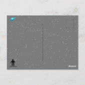 QUARANTINE COUGH DISTANCING by Jetpackcorps Postkarte (Rückseite)