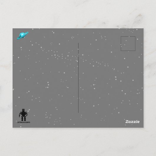 QUARANTINE COUGH DISTANCING by Jetpackcorps Postkarte (Rückseite)