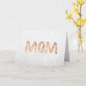 Quarantine Foil Mother's Day Card Funny Karte (Gelbe Blume)