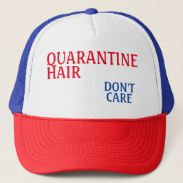 Quarantine Hair HAT Truckerkappe