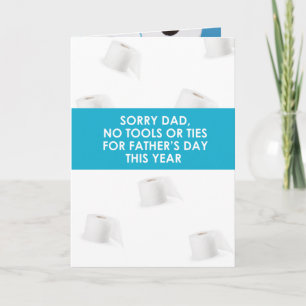 Quarantine Humour Father's Day Card Karte