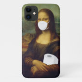 Quarantine Mona Lisa Case-Mate iPhone Hülle (Rückseite)