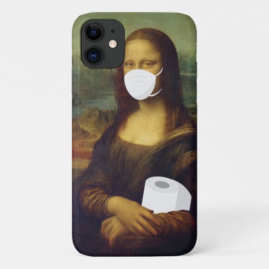 Quarantine Mona Lisa Case-Mate iPhone Hülle (Rückseite)