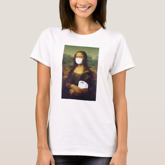 Quarantine Mona Lisa T-Shirt (Vorderseite)