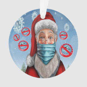 Quarantine Spaß - Siehe Zurück... Keramik-Ornament Ornament