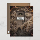 QUARANTINE TROLL FUNNY ISOLATION by Jetpackcorps Postkarte (Vorne/Hinten)