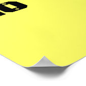 QUARANTINE-ZONE, KEINE NUTEN POSTER (Ecke)