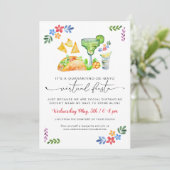 Quarantino-de-Mayo | Virtual Cinco-de-Mayo-Party Einladung (Stehend Vorderseite)