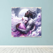 Quaraun & BoomFuzzy - Embrace Leinwanddruck (Insitu (Holzboden))