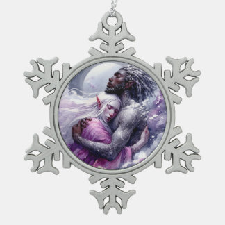 Quaraun & BoomFuzzy - Embrace Schneeflocken Zinn-Ornament