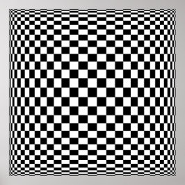 Quark Op Art Poster