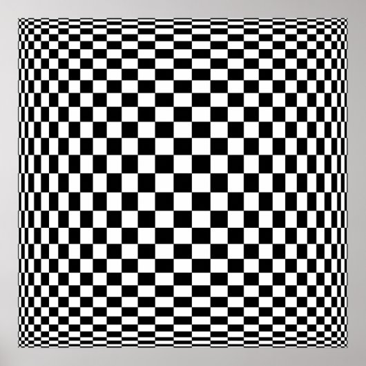 Quark Op Art Poster (Vorne)