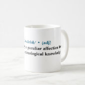 Quarky Definitions-Tasse Kaffeetasse (VorderseiteRechts)