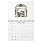 Quarles Emblem-Kalender der grotesken 1600s Kalender (Mär 2026)