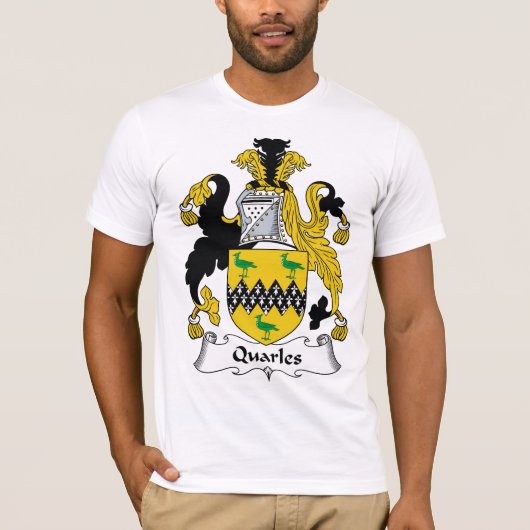 Quarles Familienwappen T-Shirt (Vorderseite)