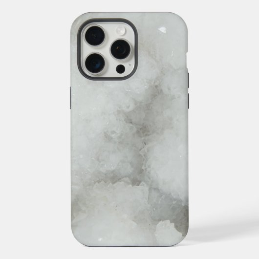 Quart Crystal Geode iPhone Hülle (Rückseite)