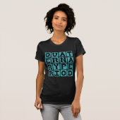 Quartäre Zeit, Geologische Ära T-Shirt (Vorne ganz)