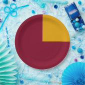 Quarter Block Benutzerdefinierte Party-Papierplatt Pappteller (Party)